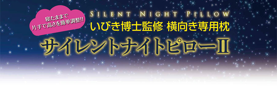 サイレントナイトピローⅡ｜健康宣言 株式会社三晴社